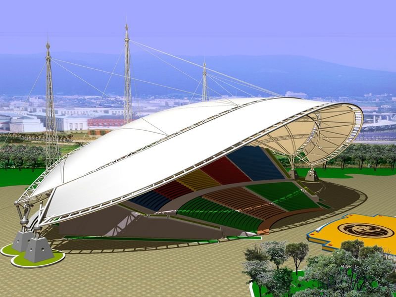 齐齐哈尔体育场膜结构