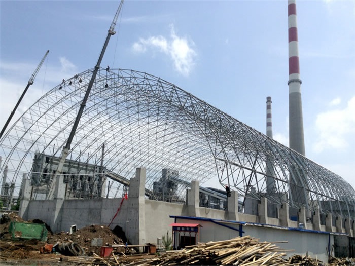 齐齐哈尔煤机油桶翘工程网架
